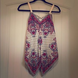 Patterned Tank Top